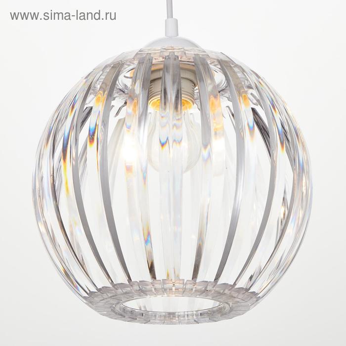 Светильник BayerLux «3330/1», 1хЕ27 15 Вт, прозрачный, 21×24+60 см - Фото 1