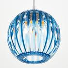 Светильник BayerLux «3330/1», 1хЕ27 15 Вт, синий, 21×24+60 см - Фото 1