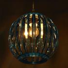 Светильник BayerLux «3330/1», 1хЕ27 15 Вт, синий, 21×24+60 см - Фото 3