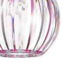 Светильник BayerLux 4330/1, 1хЕ27 15Вт, розовый/прозрачный 21х24+60 см - Фото 5