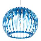 Светильник BayerLux 6330/1, 1хЕ27 15Вт, синий 31х24+60 см - Фото 2