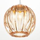 Светильник BayerLux «8330/1», 1хЕ27 15 Вт, коричневый, 23×21+60 см - Фото 1