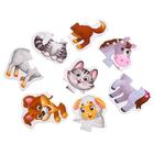 Макси- пазлы с глазками «Животные фермы», в пакете - фото 27176669