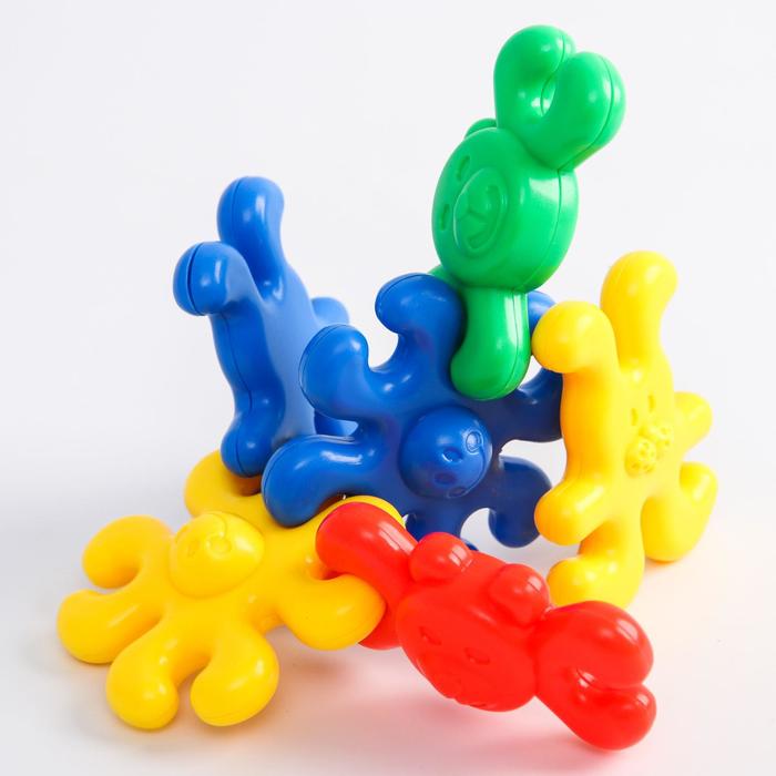 Развивающая игрушка «Собери цепочку», 6 элементов, МИКС, Крошка Я - фото 1905665043