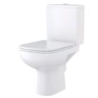 Унитаз компакт Cersanit COLOUR CLEAN ON 011, 3/5, прямой выпуск, с микролифтом easy-off - Фото 2