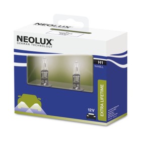 

Лампа автомобильная Neolux H1 12V (55W) Long Life, 2 шт, N448LL-2SCB