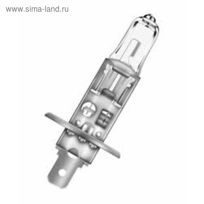 Лампа автомобильная Osram Night Breaker Silver H1, 12V, 55W, 1шт, +100% - Фото 1
