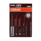 Лампа автомобильная Osram NIGHT LASER H4 P43t, 12 В, 60/55 Вт,+150%, 4050K,64193NL - Фото 6