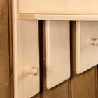 Зеркало «Диагональ», в деревянной раме, 2 крючка - Фото 3