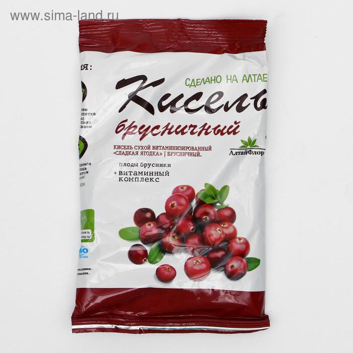 Кисель «АлтайФлора» брусничный, 100 г - Фото 1