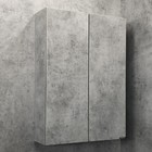 Шкаф подвесной COMFORTY «Осло-60», бетон светлый - Фото 1