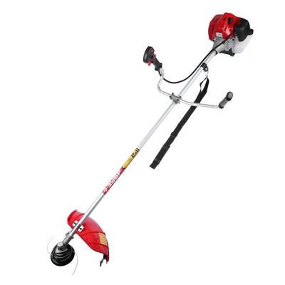 Триммер «ЗУБР» КРБ-1300, 2Т, 1300 Вт, 1.7 л.с., 43 см3, 9000 об/мин, скос 47 см, леска/нож