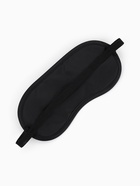 Маска для сна, сатиновая, резинка одинарная, 19×8.5 см, чёрная - Фото 2