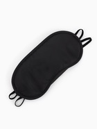 Маска для сна, сатиновая, с носиком, двойная резинка, 19×8.5 см, чёрная - Фото 2