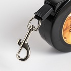 Рулетка "Body guard", 3 м, вес животного до 18 кг, черная - фото 46774784