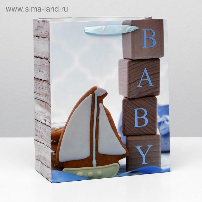 Пакет ламинированный, 26 x 32 x 12 см