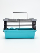 Клетка-мини для грызунов «Пижон» №1, 27×15×13 см, укомплектованная, бирюзовая - Фото 4