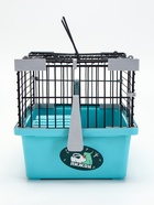 Клетка-мини для грызунов «Пижон» №1, 27×15×13 см, укомплектованная, бирюзовая - Фото 14
