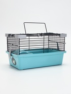 Клетка-мини для грызунов «Пижон» №1, 27×15×13 см, укомплектованная, бирюзовая - Фото 5