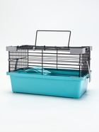 Клетка-мини для грызунов «Пижон» №1, 27×15×13 см, укомплектованная, бирюзовая - Фото 6