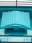 Клетка-мини для грызунов «Пижон» №1, 27×15×13 см, укомплектованная, бирюзовая - Фото 8