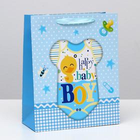 Пакет ламинированный 'Happy Baby' 26x32x12