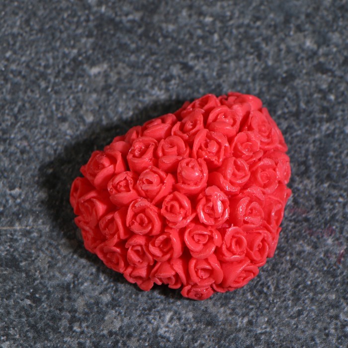 Фигурное мыло "Сердце в розах" 30гр - фото 1901265793
