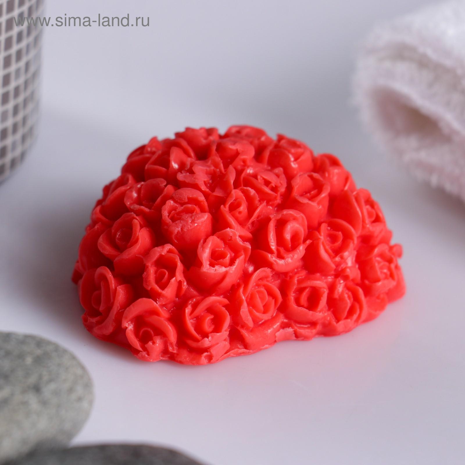 Фигурное мыло "Сердце в розах" 30гр (5155691) - Купить по цене от 59.00 ...
