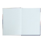 Записная книжка А5, 80 листов «Синий спорткар», твёрдая обложка, глянцевая ламинация - Фото 3
