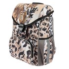 Ранец школьный на замке, 37 х 25 х 14 см, Erich Krause ErgoLine 15L, Wild Cat 48280 - фото 24564288