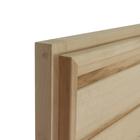 Дверь для бани и сауны «Эконом», 170×70 см, деревянная, усиленная, «Добропаровъ» - Фото 4