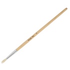 Набор кистей для рисования, коза, 8 штук: № 1, 2, 3, 4, 5, 6, 7, 8, круглые, деревянная ручка, международный размер - Фото 16