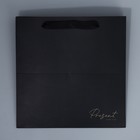 Пакет подарочный квадратный, упаковка, «Present», 30 х 30 х 30 см - Фото 6