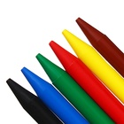 Мелки пластиковые 6 цветов ErichKrause, диаметр 7 мм, заточенные - Фото 3