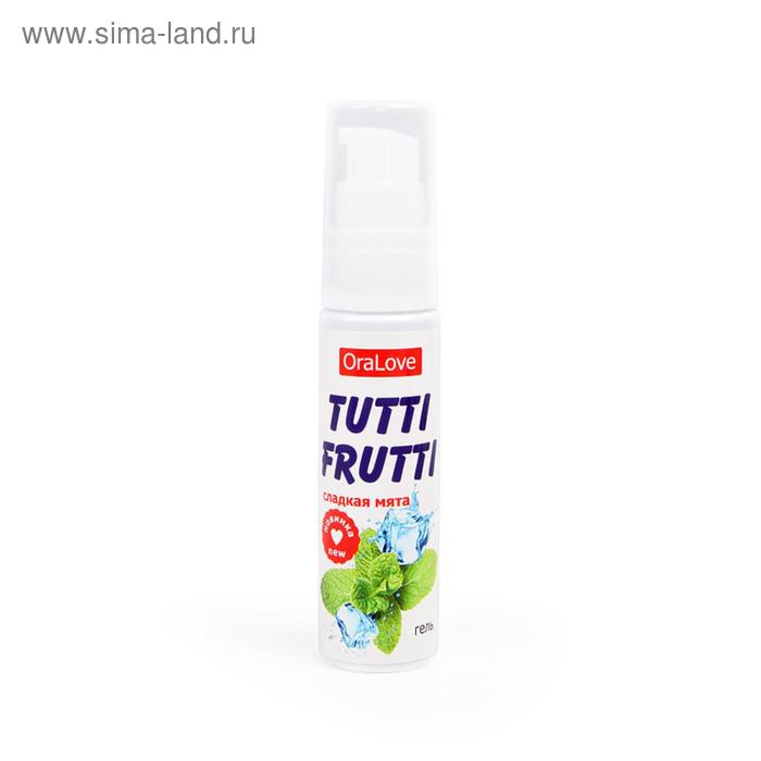 Гель-смазка TUTTI-FRUTTI OraLove Сладкая Мята, на водной основе, съедобная, 30 мл - Фото 1