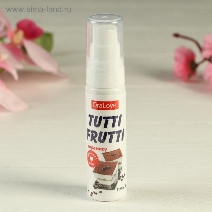 Гель-смазка TUTTI-FRUTTI OraLove Тирамису, на водной основе, съедобная, 30 мл - Фото 1