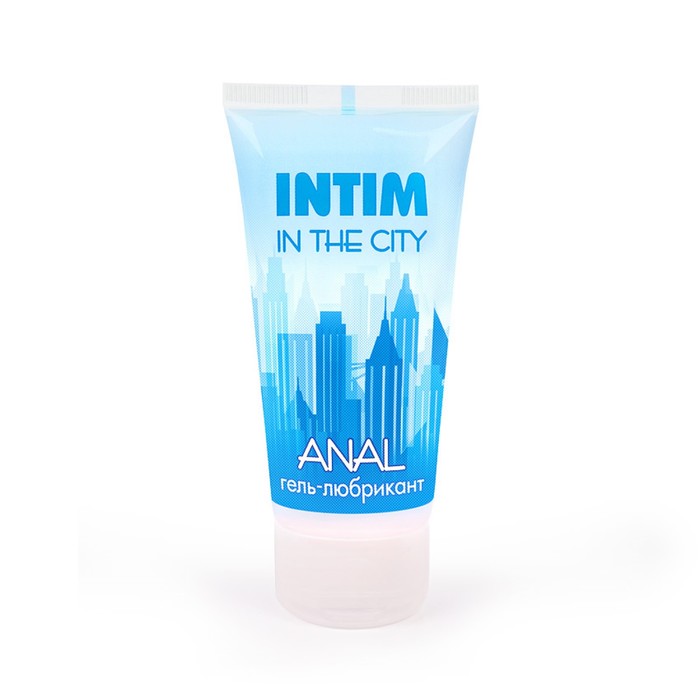 Интимный гель- смазка INTIM in the city anal, лубрикант на  водной основе,, без запаха, 60 мл 515712 - Фото 1