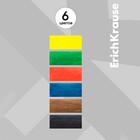 Акварель ErichKrause, 6 цветов, без кисти, картон, европодвес (облегчённая упаковка) - Фото 2
