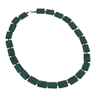 Бусы «Малахит» прямоугольник, 60см - Фото 2