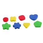 Матрёшка «Бочонок логический»: 4 матрёшки-бочонка и геометрические фигуры, цвета МИКС - фото 4644087