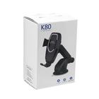 УЦЕНКА Держатель телефона на присоске, беспроводная зарядка, самозажимной захват 6-9.5 см, черный - Фото 6