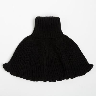 Шарф-манишка детский, цвет чёрный (5-8 лет)