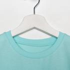 Футболка для мальчика, цвет мятный, рост 104 см 5148231