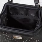 Рюкзак молодёжный, отдел на молнии, наружный карман, цвет чёрный - Фото 6