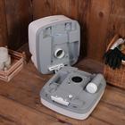 Биотуалет жидкостный Porta Potti Qube 345, нижний бак 12 л, верхний бак 15 л - Фото 8
