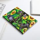 Ежедневник в тонкой обложке с тиснением Dreams come true avocado, А5, 80 листов - Фото 3
