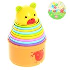 Пирамида «Мишка»: 10 стаканчиков, 1 игрушка, МИКС - Фото 2