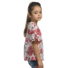Блузка для девочек, рост 104 см, цвет белый - Фото 3