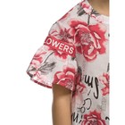 Блузка для девочек, рост 104 см, цвет белый - Фото 4