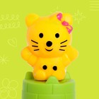 Игровой набор «Пирамида»: 6 стаканчиков, 1 игрушка (зайчик/мишка), МИКС - Фото 7